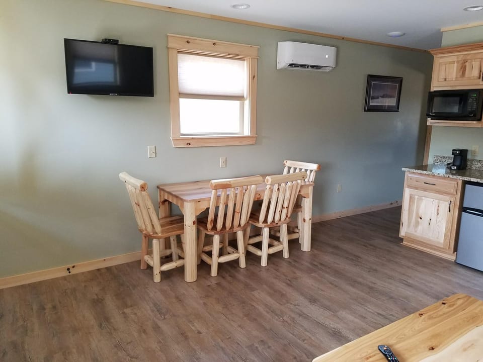 dining table / tv/ kitchenette