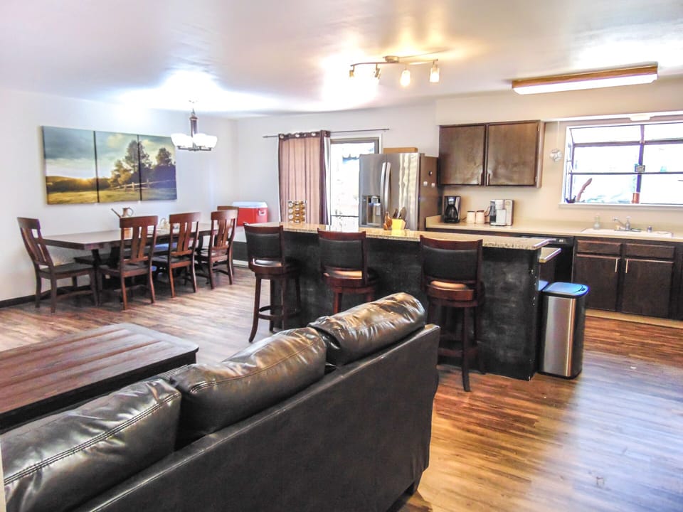 Open and spacious living room area