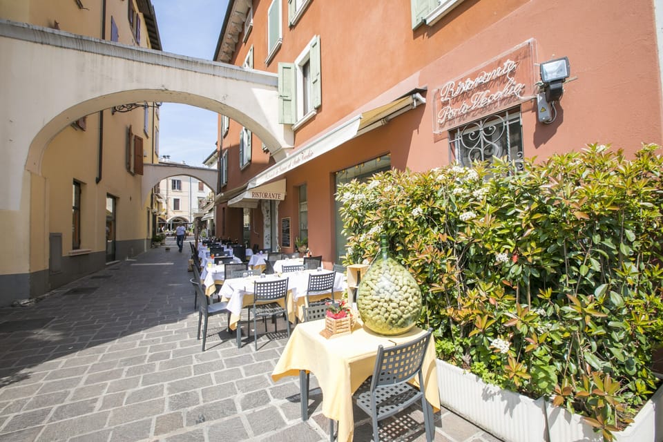 A pitoresque restaurant in the center of Desenzano del Garda