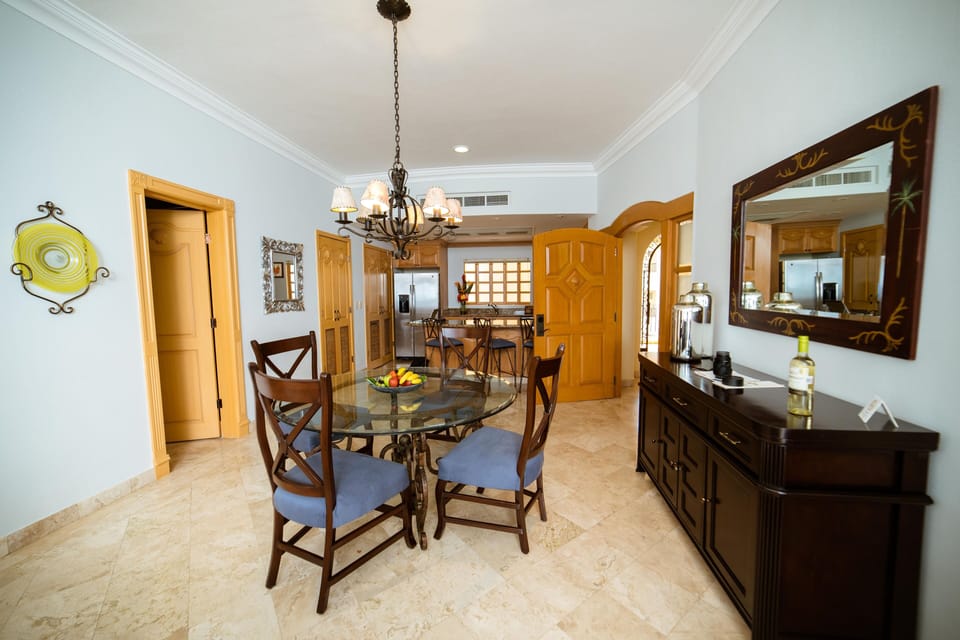 Open concept dining room/kitchen/living room