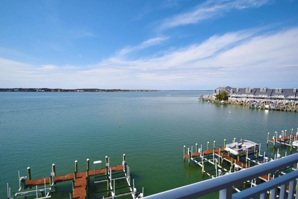 Direct view of the bay from balcony.