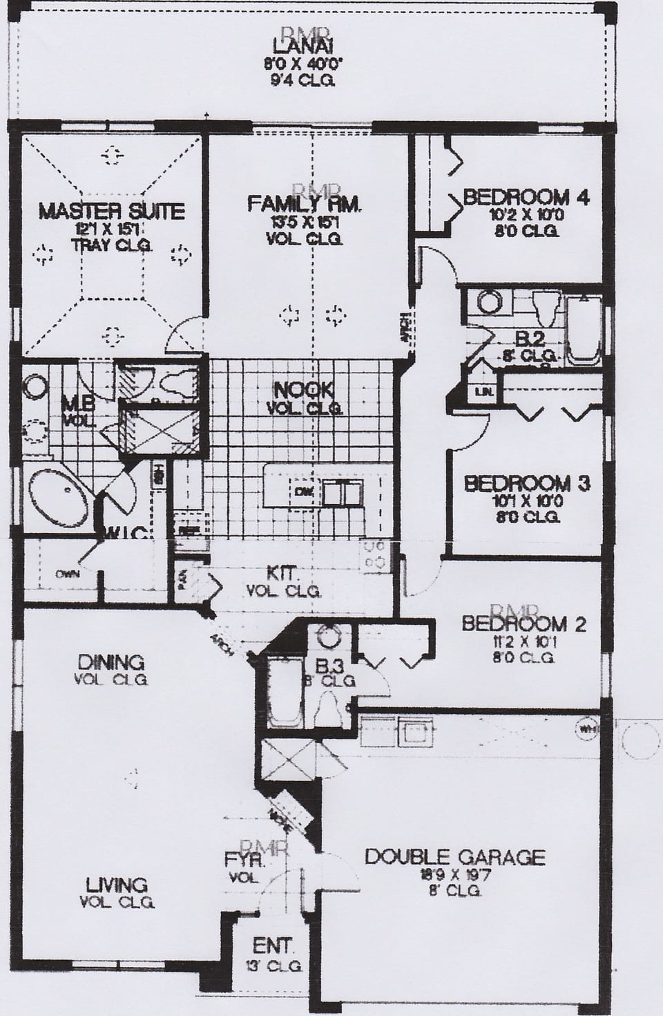 Villa floor plan