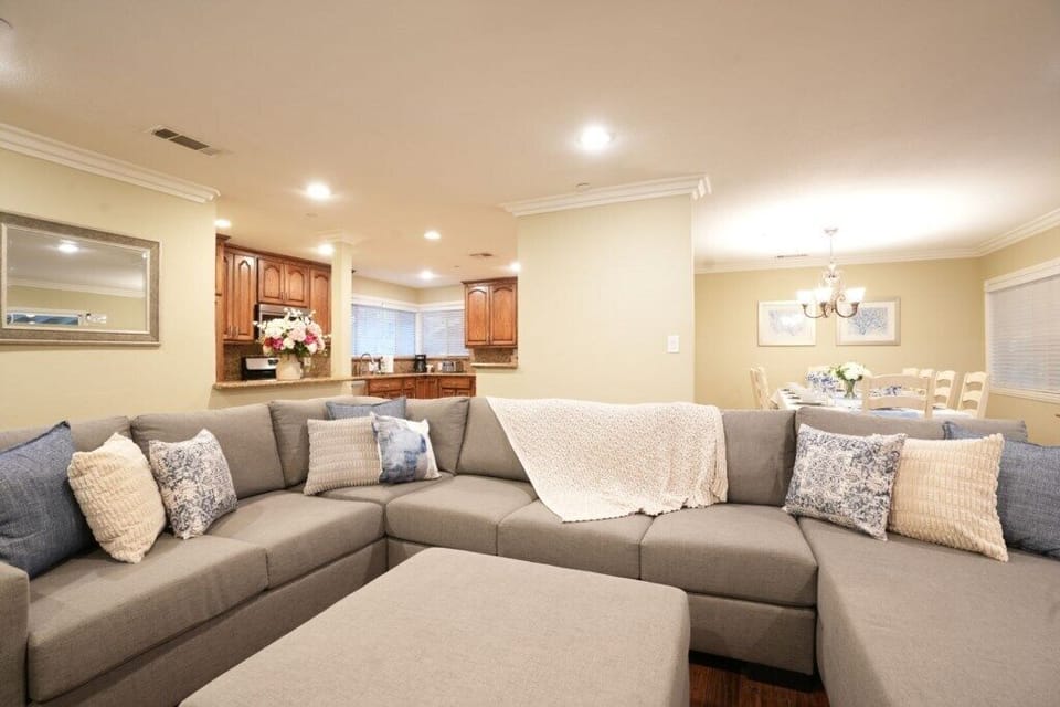 Open concept Living Room view 3
Living Room looking into Kitchen and Dining Room