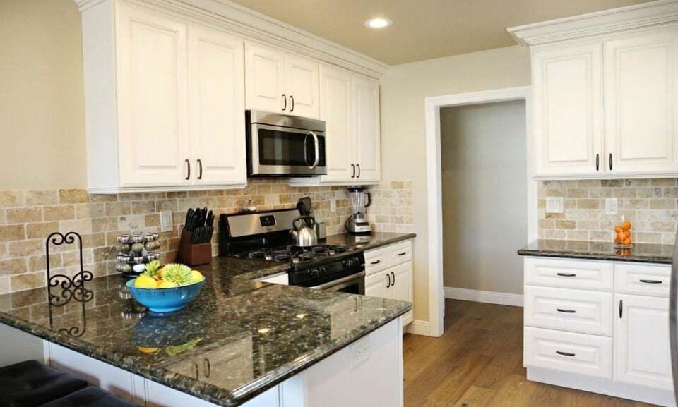 Custom Kitchen with Granite Countertops