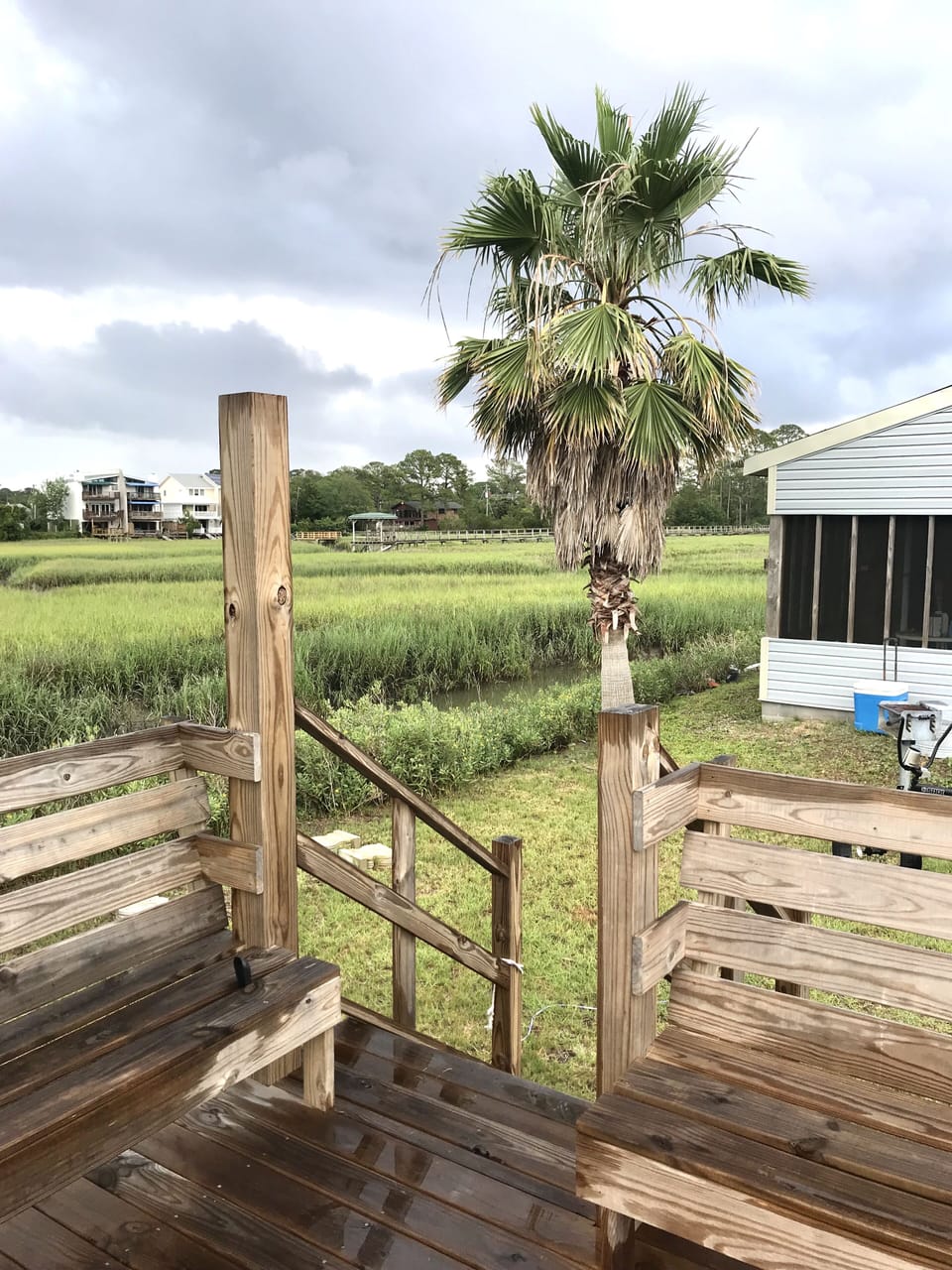 View from the dock/dockhouse