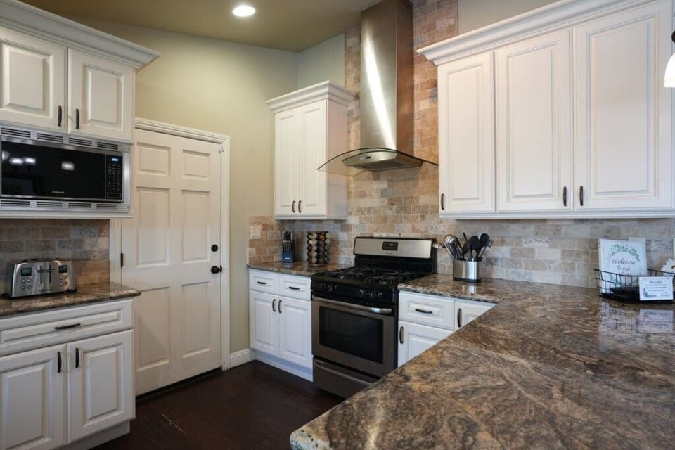 Upgraded Custom Kitchen with Granite Countertops view 3