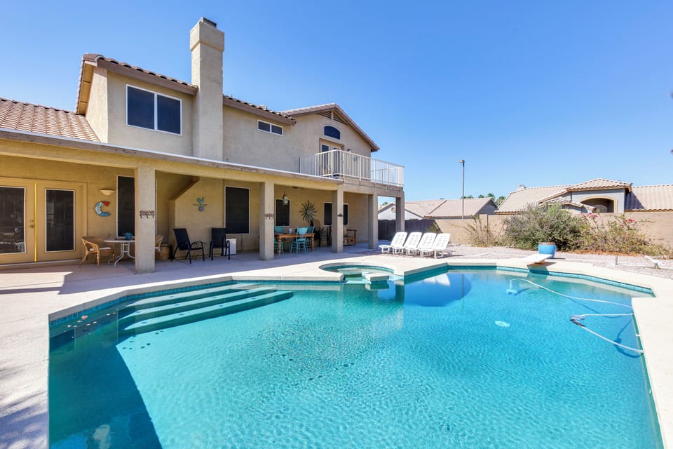 Goodyear Vacation Rental | 4BR | 3BA | 2,200 Sq Ft | Step-Free Access