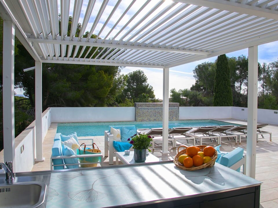 Swimming Pool, Outdoor Furniture, Furniture, Resort, Shade, Chair, Composite Material, Pergola, Eco Hotel, Outdoor Structure