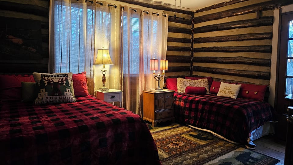 warm n cozy bedroom 2 during Christmas 🎄 Season 