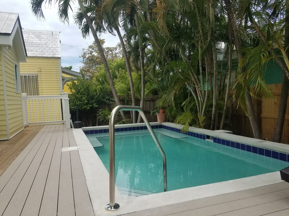 Our new pool in the backyard!