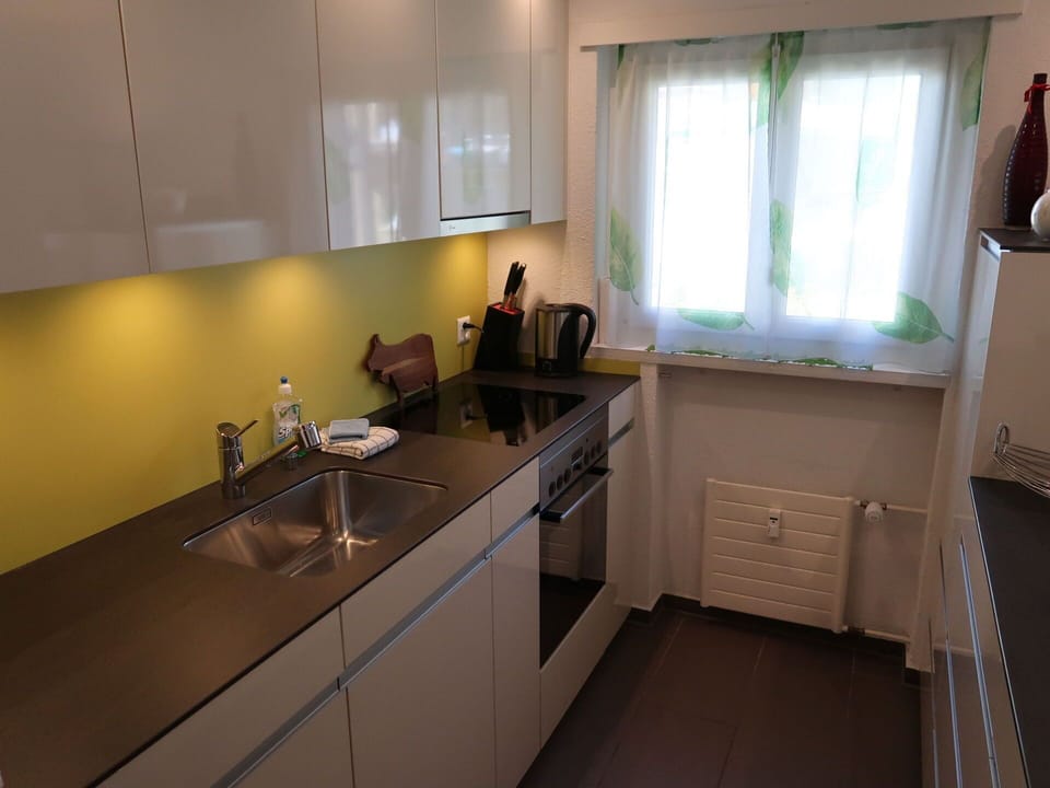 Kitchen Sink, Sink, Cabinetry, Tap, Countertop, Window, Kitchen, Wood, Architecture, Plumbing Fixture