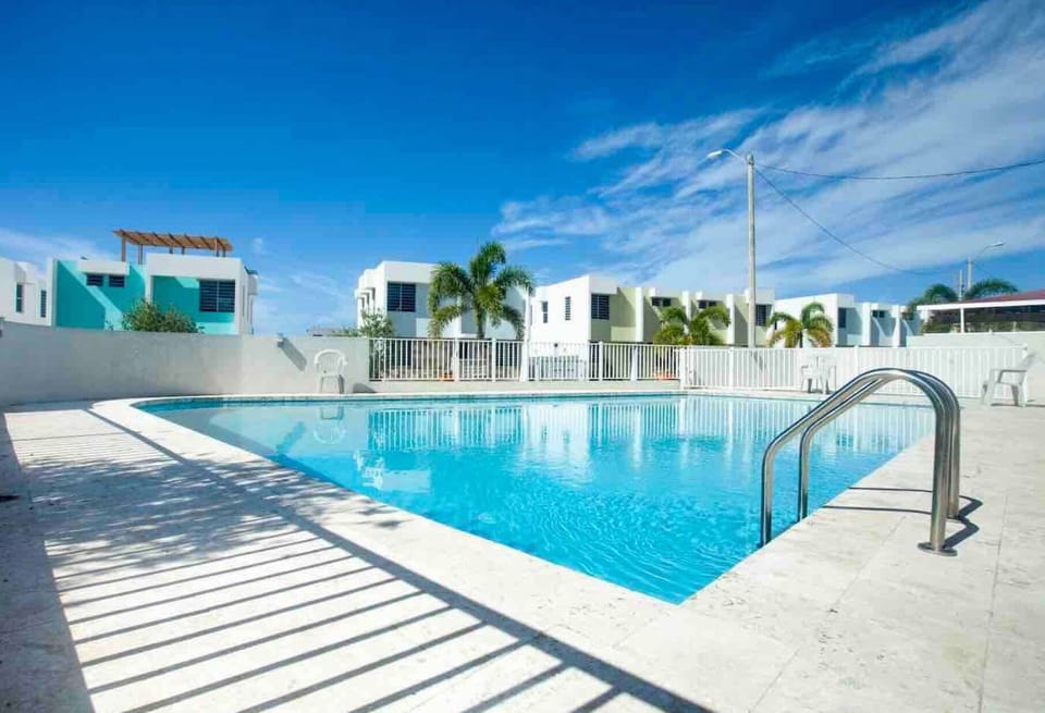 Cool off with friends in our refreshing large size pool