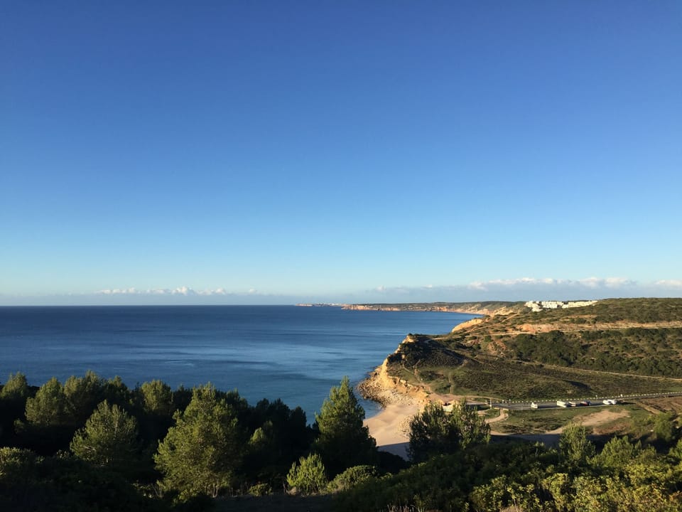 Beach and Salema view a short walk form the Villa