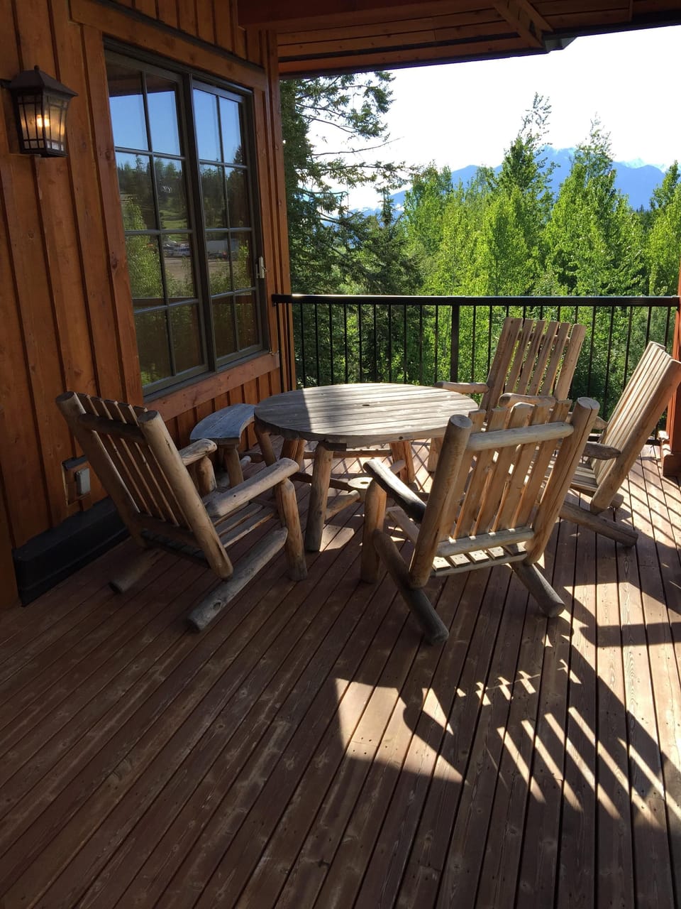 relax and enjoy the view of the pioneer chair