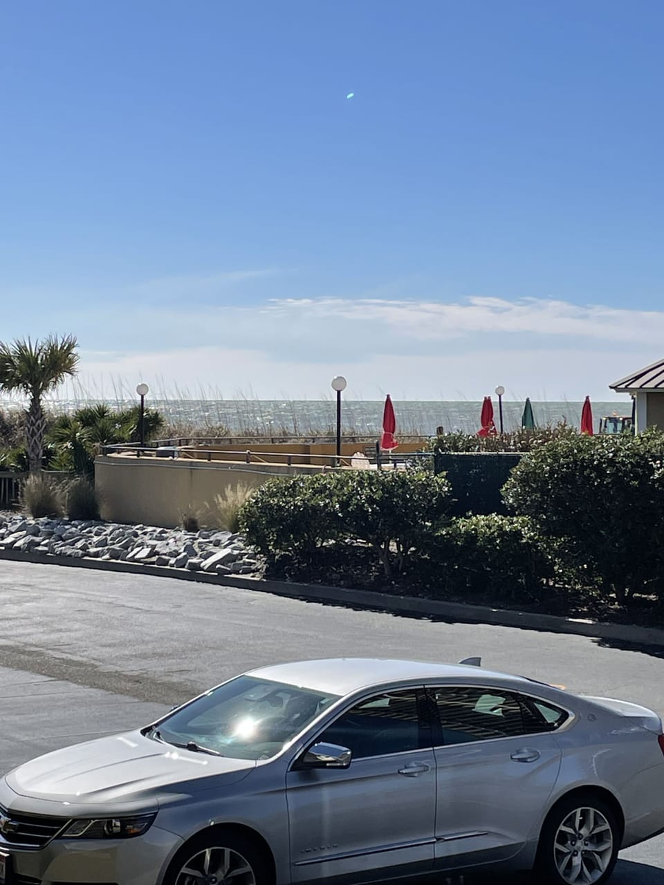 Parking right at side entrance to condo