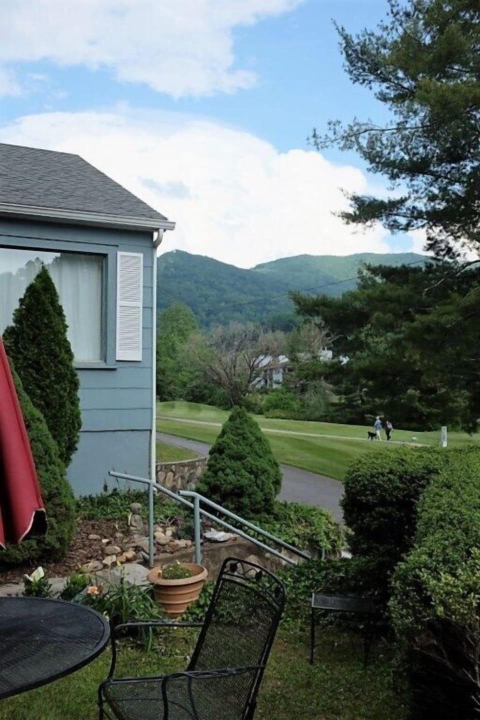 View from front yard