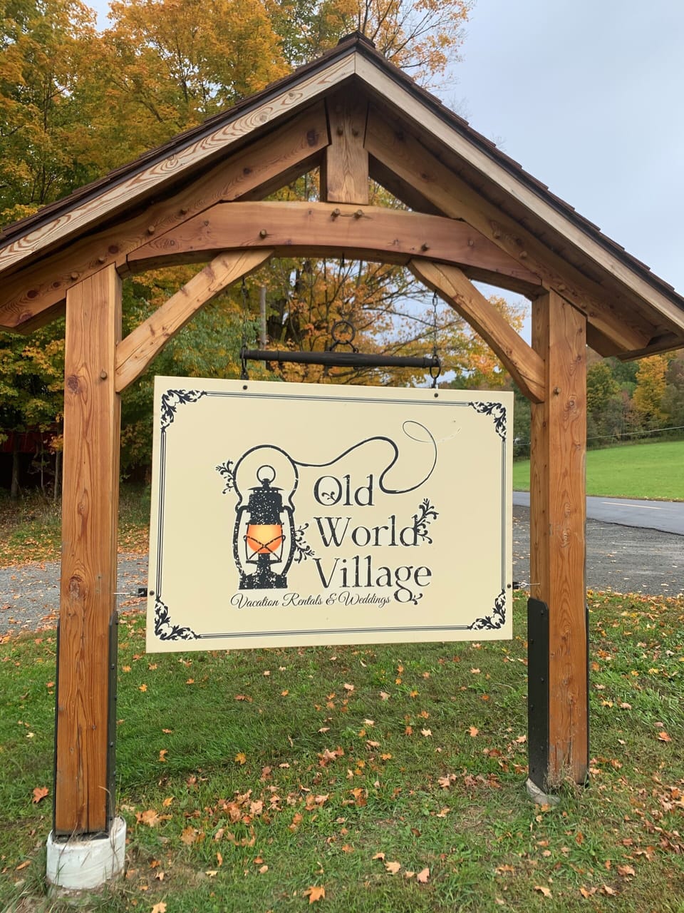 welcome sign