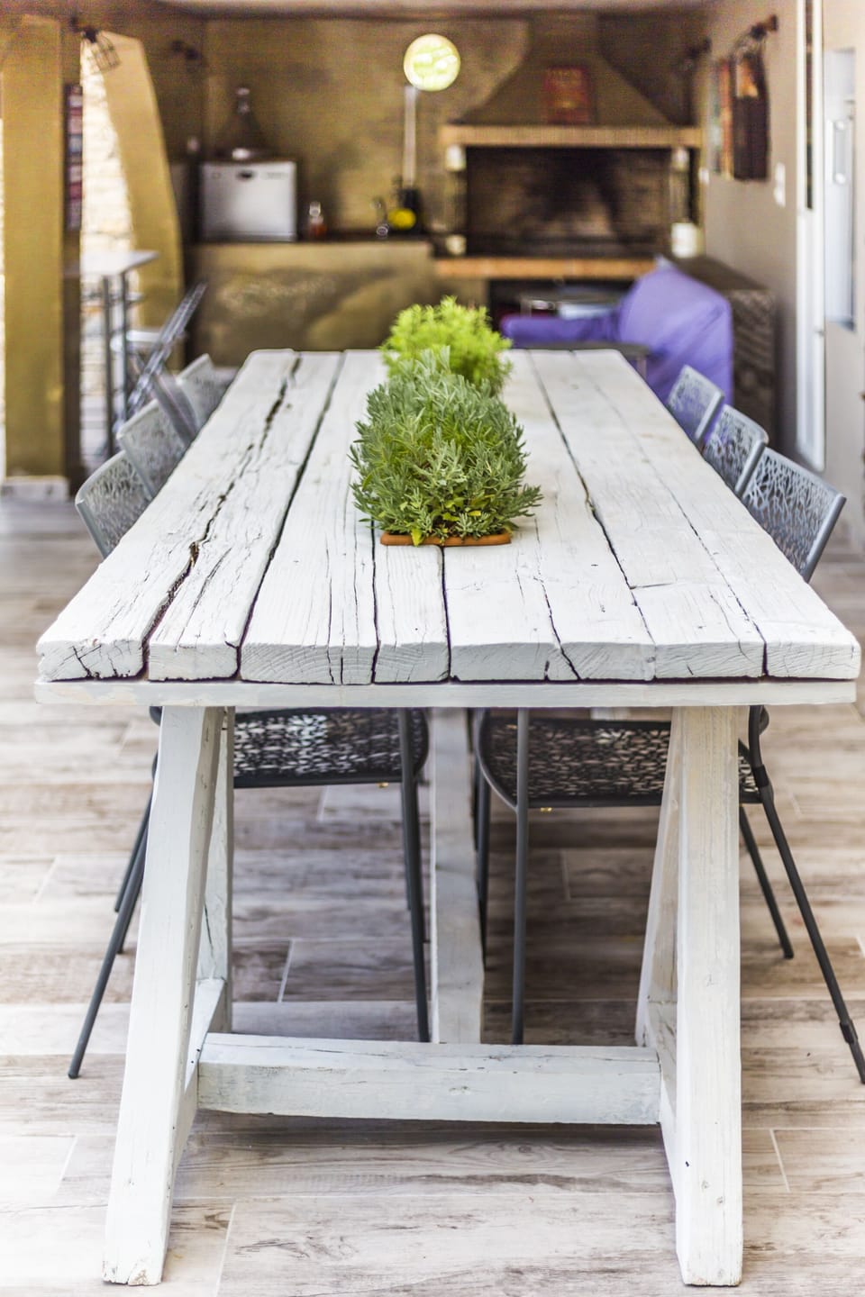 pool dining table