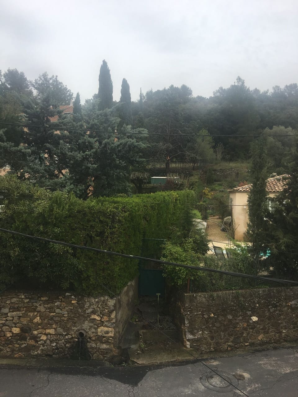 View from terrace