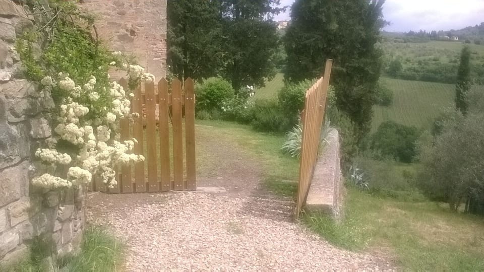 entrace gate to property