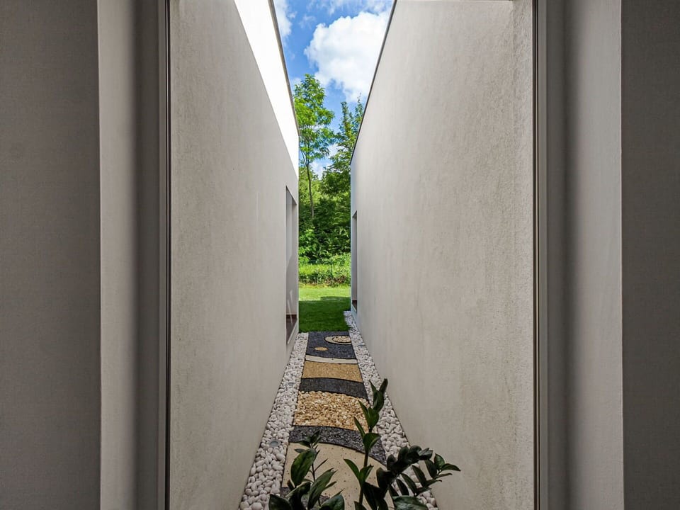 Plant, Sky, Cloud, Tints And Shades, Grass, Shade, Composite Material, Art, Concrete, Facade