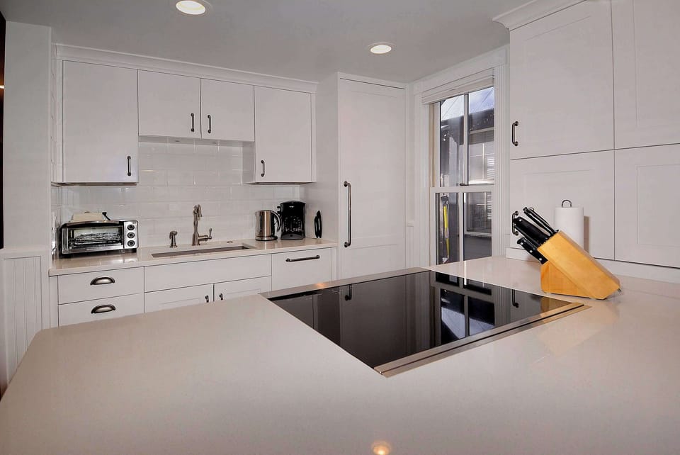Fully stocked kitchen