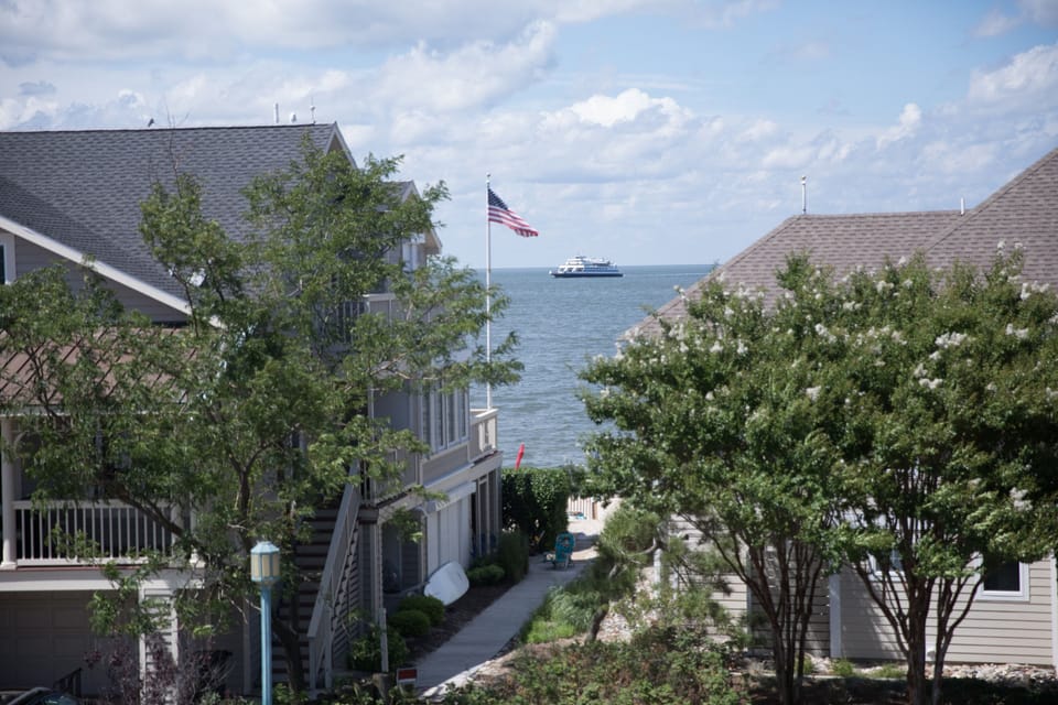 Enjoy the ferry going by!