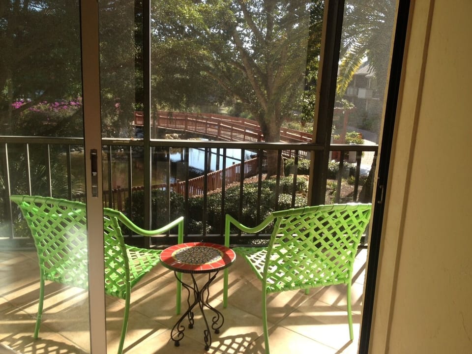 View from Living room, dining area, kitchen and Lanai