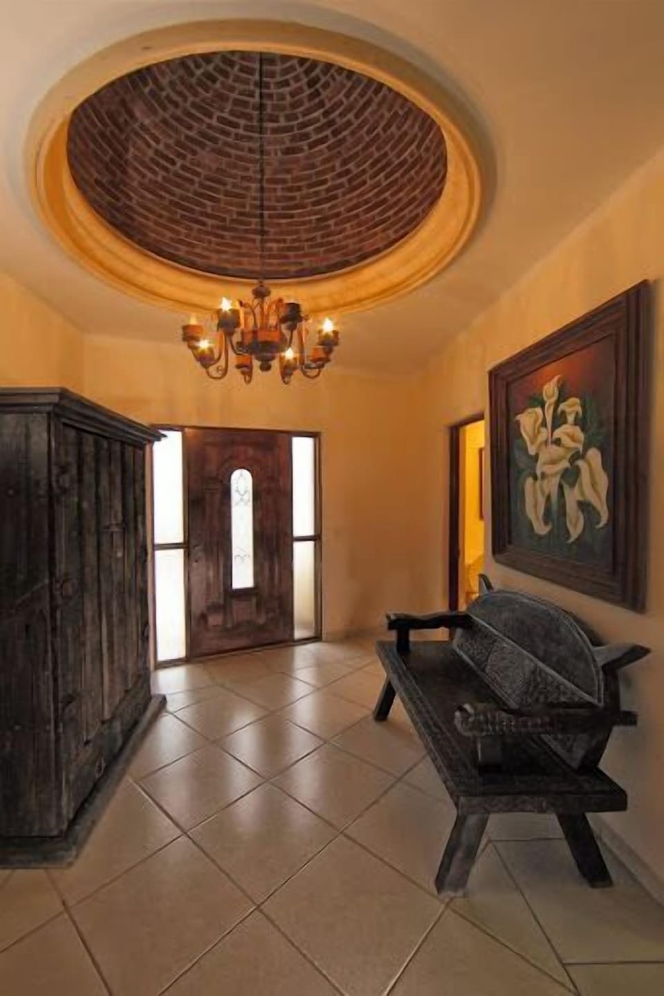 Entry door and foyer