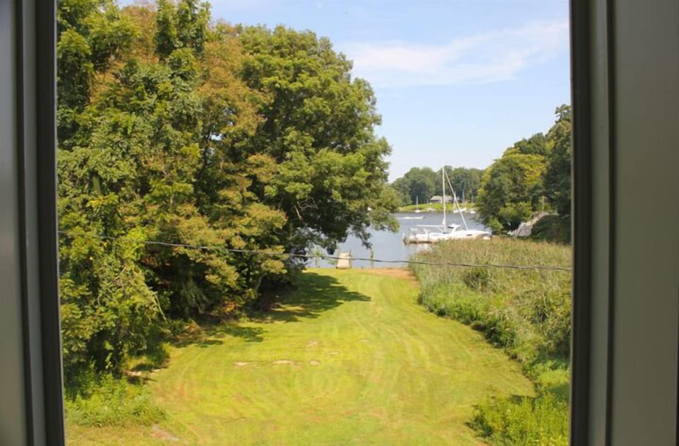 View of Waterway from Front of House