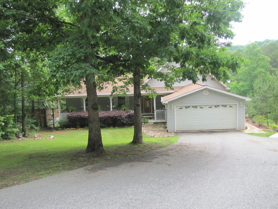 Front of the house.
