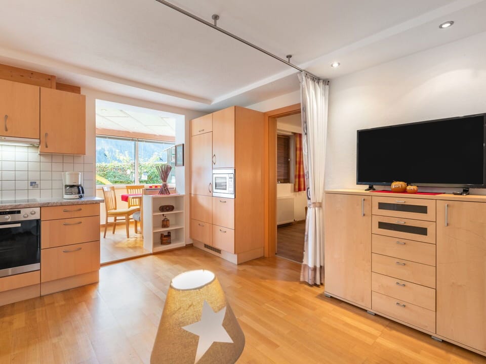 Cabinetry, Countertop, Furniture, Kitchen, Wood, Building, Home Appliance, Drawer, Window, Flooring