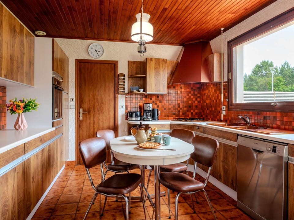 Kitchen, Furniture, Countertop, Interior Design, Wood, Kitchen Appliance, Major Appliance, Ceiling, Flooring, Cabinetry