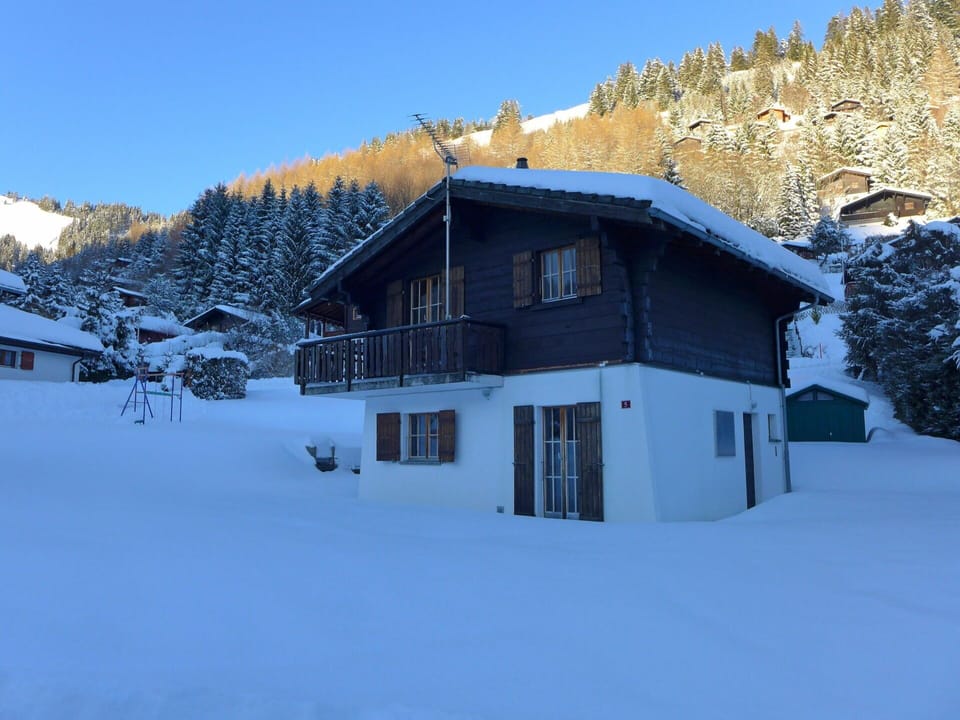 Snow, Winter, House, Property, Home, Mountain, Sky, Freezing, Alps, Hill Station