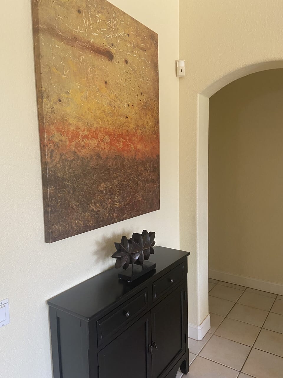 Hallway to bedrooms. 