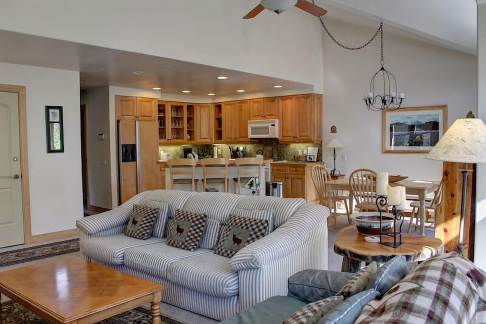 Spacious, open living space