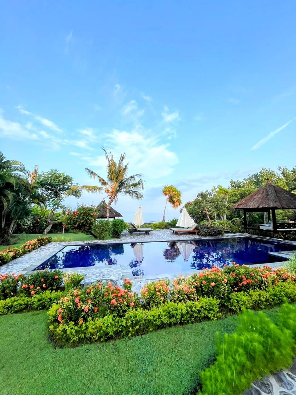 villa Ayu’s private swimming pool 
