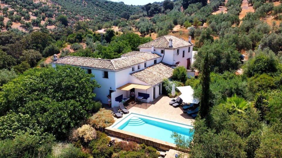 Arial View of Cortijo las Rosas
