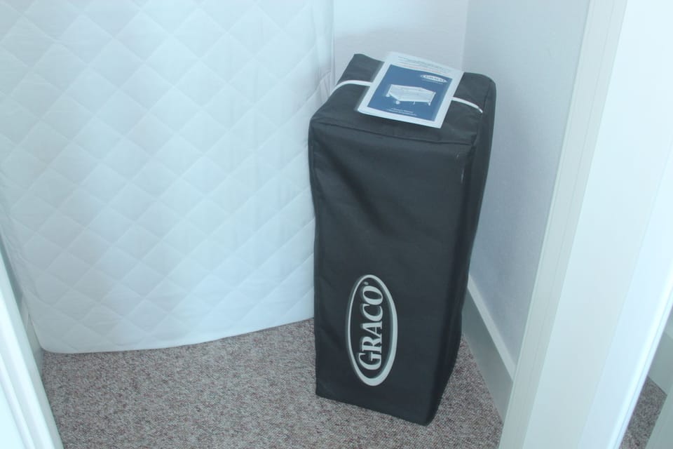 Graco Portable Crib and a adjustable baby gate 