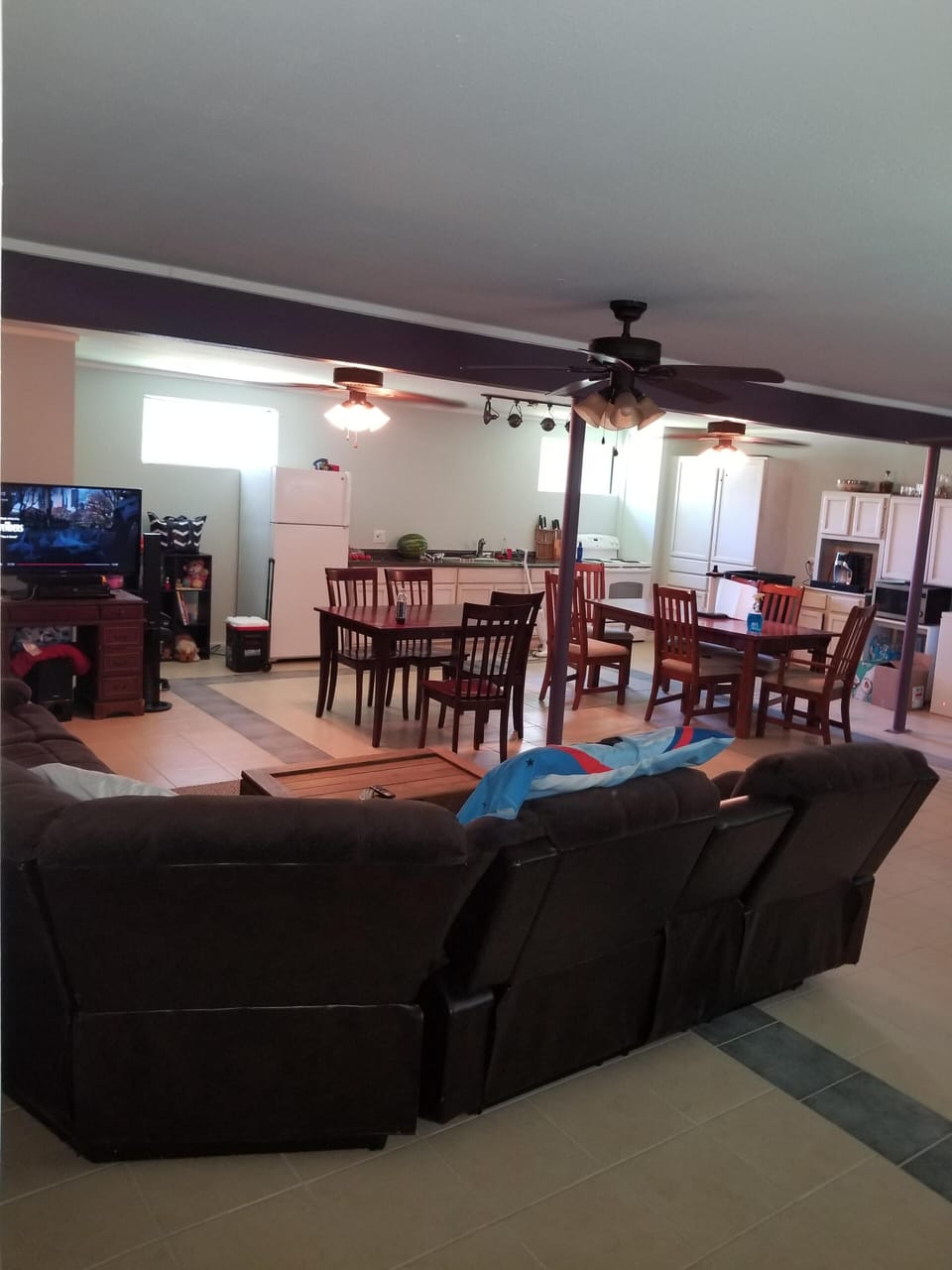 Main living area huge wide open room, great for all occasions!