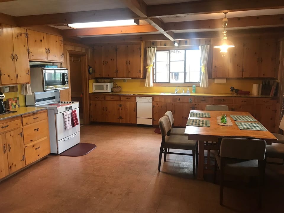 Ruby loved to cook!
Large open kitchen