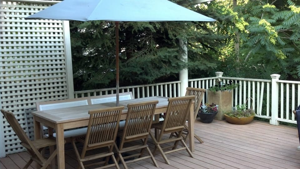 Back deck