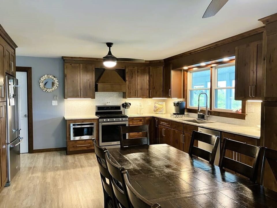 Kitchen with Dining Area
