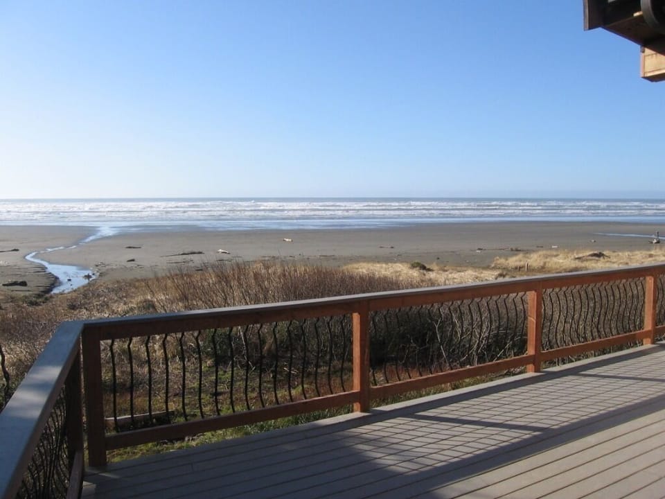 From deck, winter