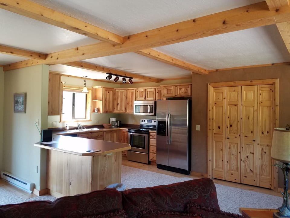 Kitchen and living area 
