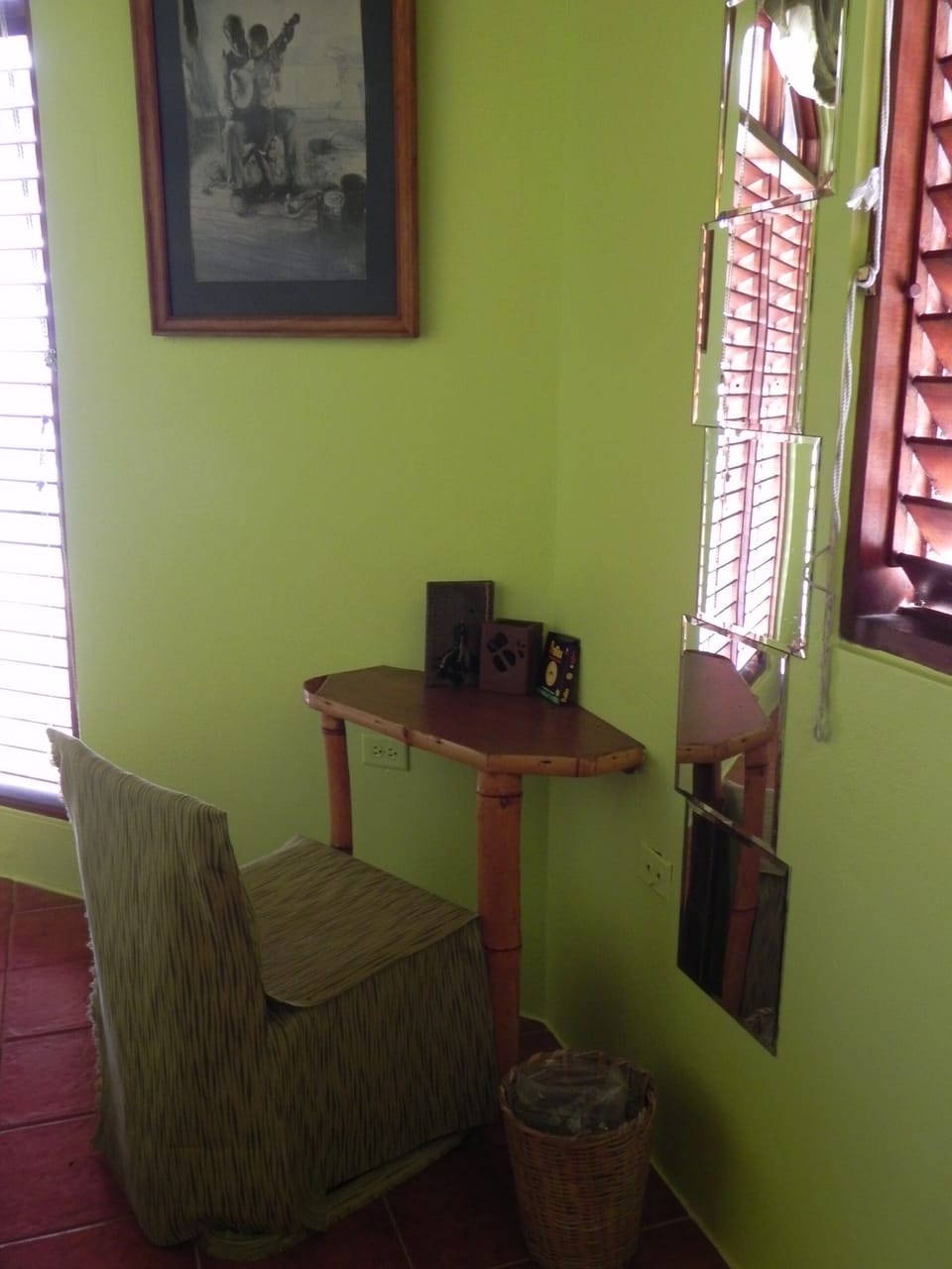 Need to write?  Use the desk in your bedroom