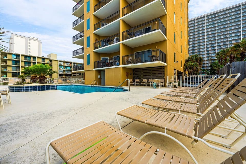Legacy Pool Lounging Area