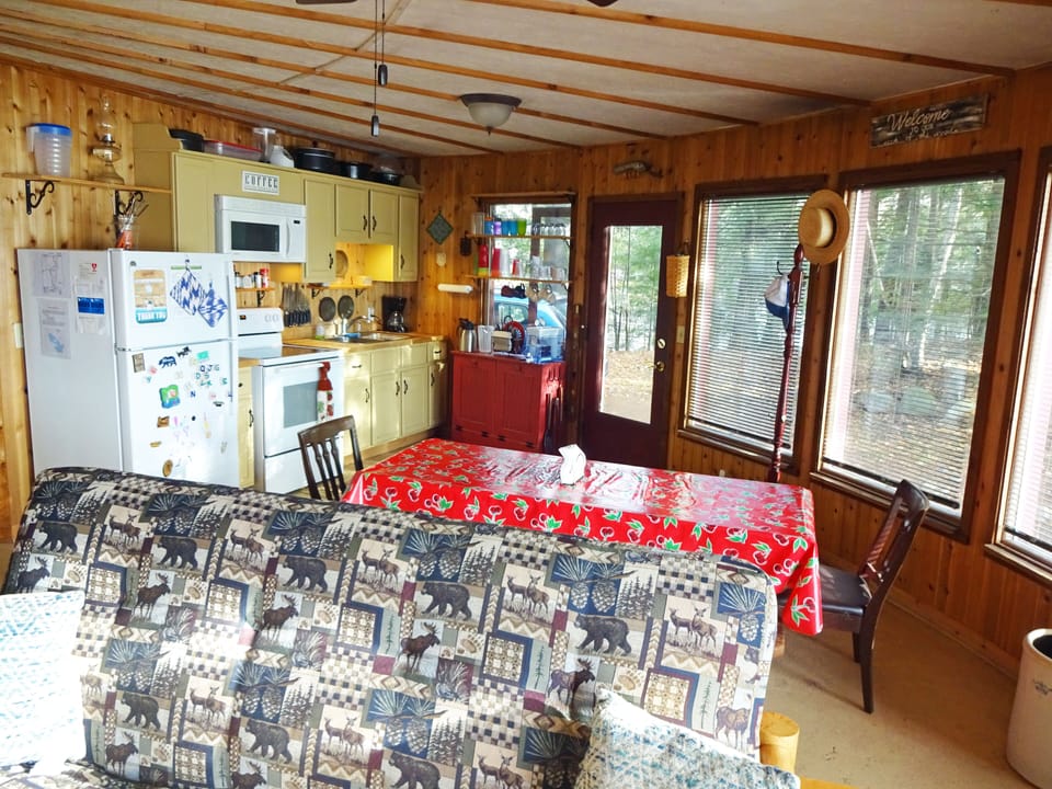 Kitchen, dining.