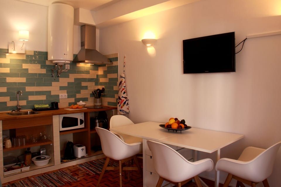 Kitchen and living room