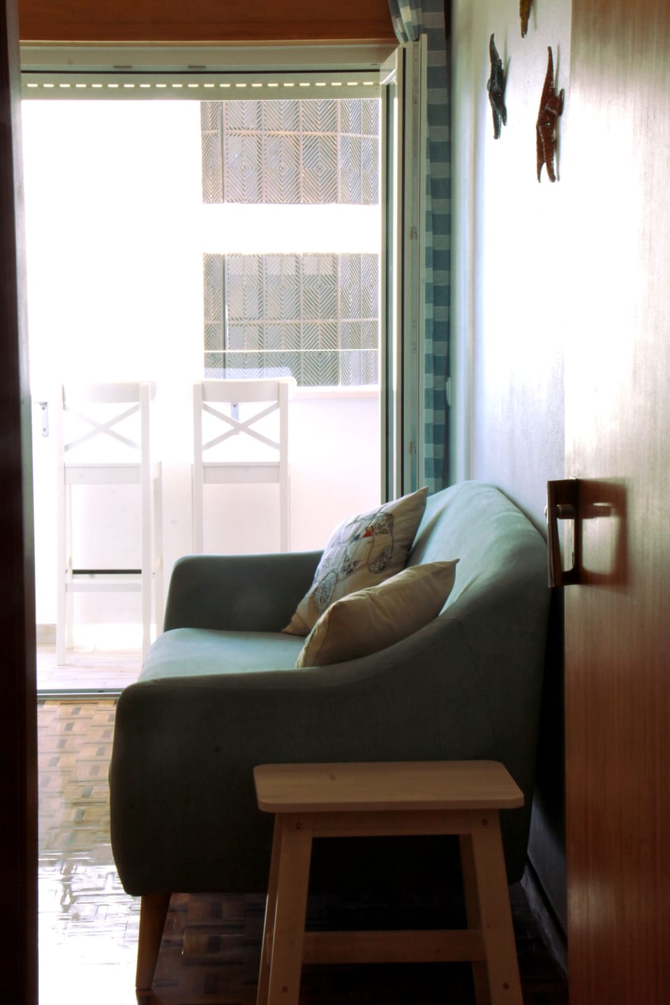 Kitchen and living room